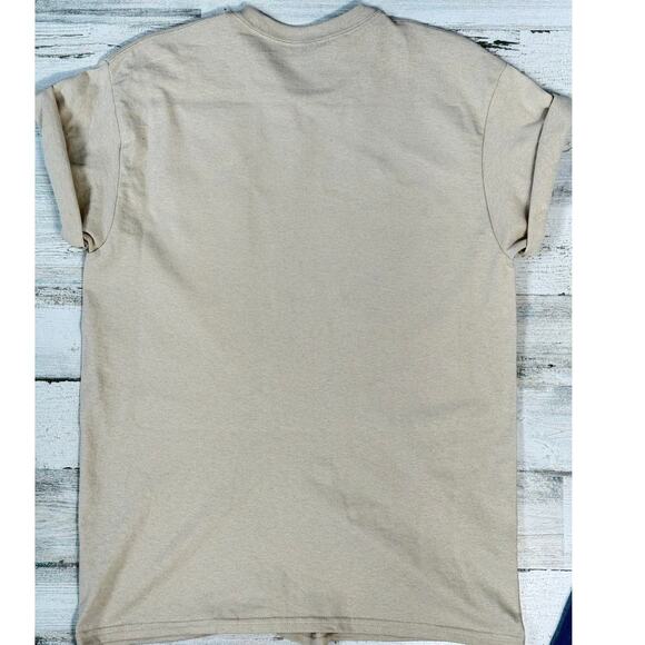 St. Patrick’s Day Coffee Cups Tan Small Womens T-Shirt - Picture 3 of 5